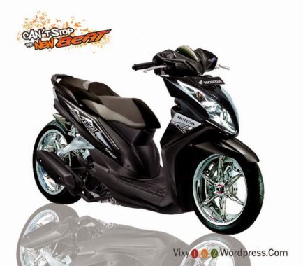 9 Rekomendasi Modifikasi Beat Hitam Terbaik Biar Nggak Monoton di Jalan - Modifikasi Beat Hitam