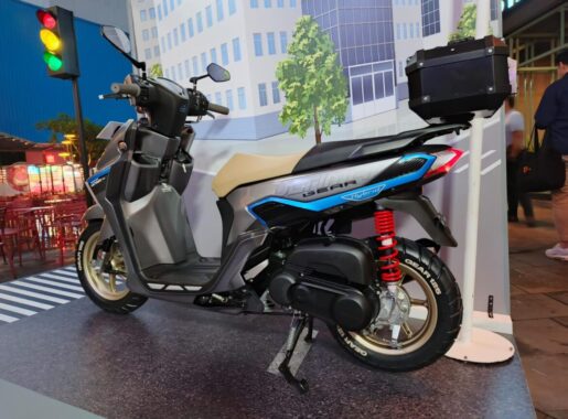 Modifikasi Yamaha Gear 125 Hybrid