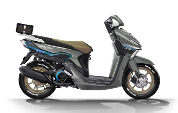 Modifikasi Yamaha Gear 125 Hybrid