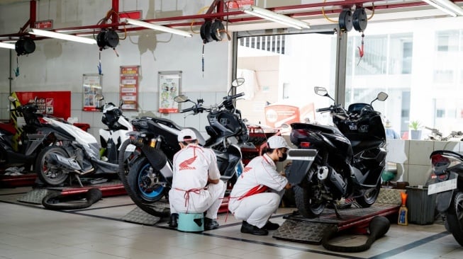 biaya ganti oli motor matic 2025