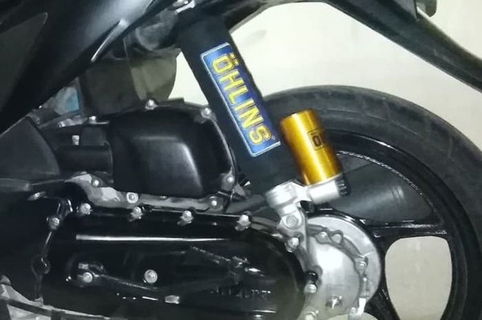 ukuran shock belakang BeAT