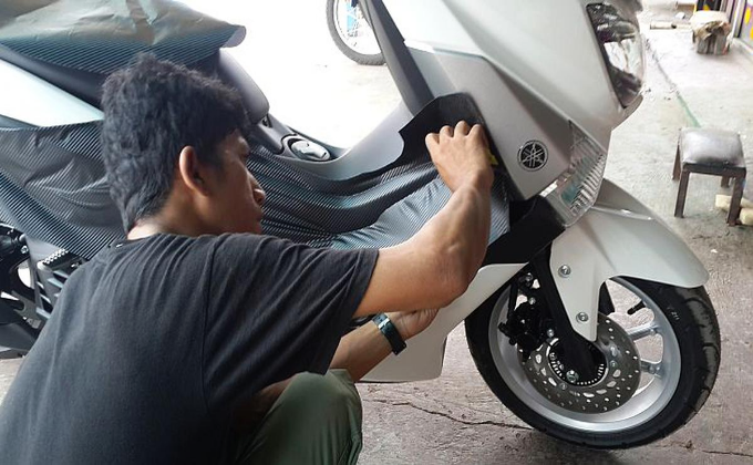 Cara Pasang Skotlet Motor Tanpa Gelembung Cara Pasang Skotlet Motor Tanpa Gelembung