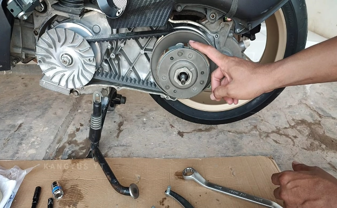 Tanda Kampas Ganda Motor Matic Habis