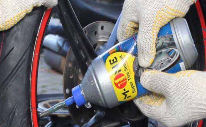 cairan antibocor merusak pelek motor