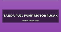 Tanda Fuel Pump Motor Rusak - modern SEO visual