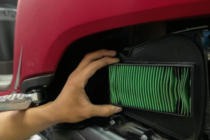 Efek Filter Udara Motor Tidak Dipasang