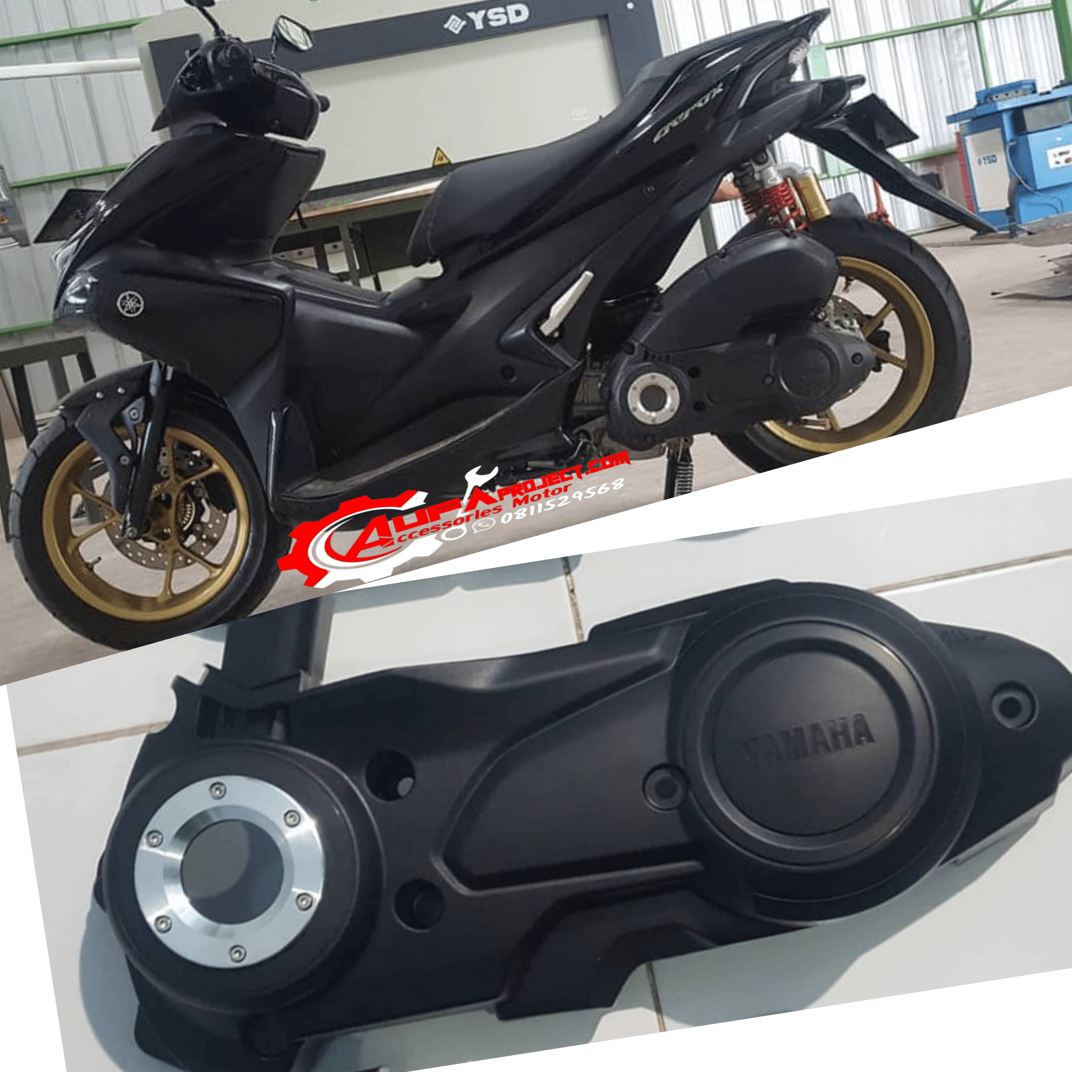 Cover Cvt  yamaha Lexi  dan yamaha Aerox Aufaproject com