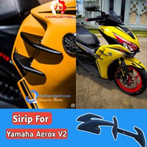 Sirip Samping Aerox 155 Aksesoris New Aerox Connected
