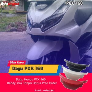 Dagu Honda PCX 160 – Aksesoris Keren Plug & Play dari Aufaproject