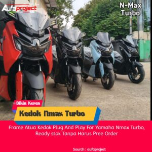 Frame (Kedok) Windshield Yamaha New NMAX 155 Turbo | Desain Sporty & Premium untuk Tampilan Makin Gagah!