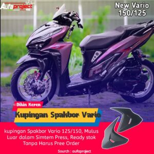 Kupingan Spakbor Vario 150/125 – Biar Tampilan Depan Makin Garang