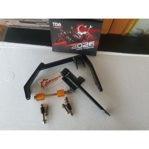 Braket Monoshock Aerox Alpha Tebal 9MM | Dudukan Shock Belakang Anti Getar | Bracket Shock Aerox Alpha Racing